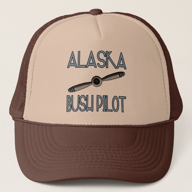 Alaska pilot- Bush Truckerkeps (Framsida)