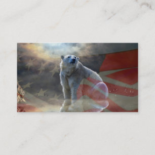 Alaska Polar Bear Visitkort