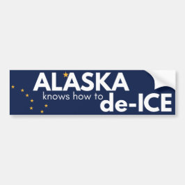Alaska political bumper sticker bildekal