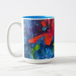 Alaska Poppies kaffe mugg