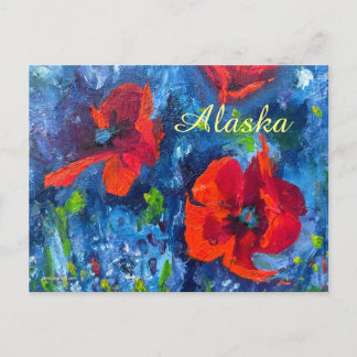 Alaska poppies vykort
