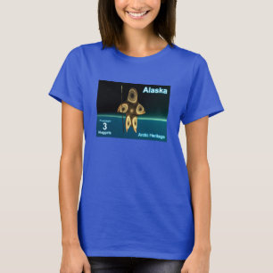 Alaska Postage - Fractal Inuit Hunter T Shirt