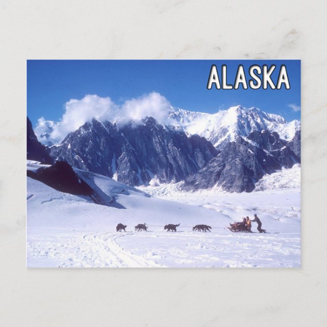 Alaska Postcard Vykort (Framsida)