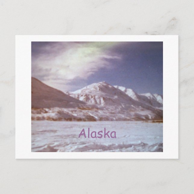 Alaska Postcard Vykort (Framsida)