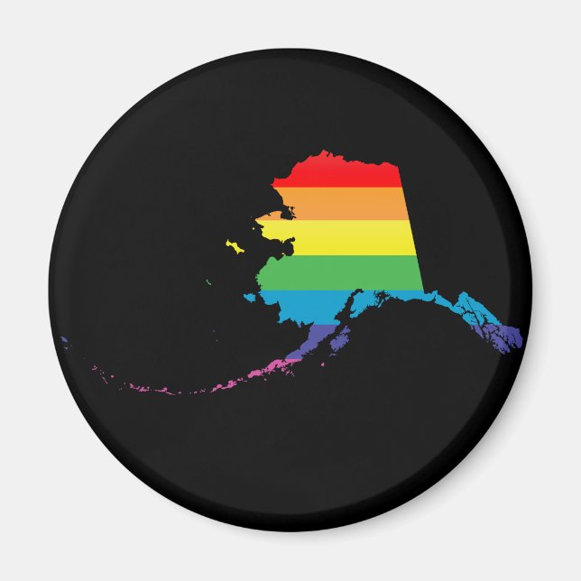 Alaska pride. magnet (Framsidan)
