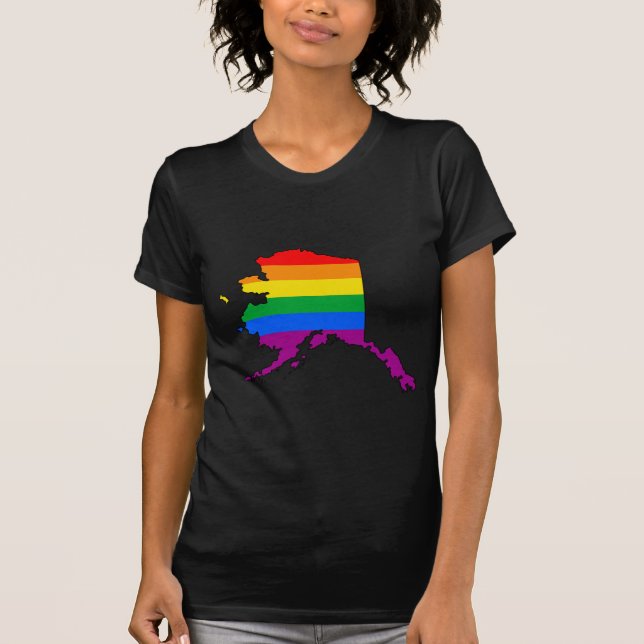 ALASKA PRIDE - .PNG TEE SHIRT (Framsida)