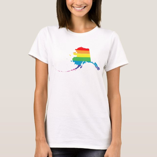 Alaska pride. t shirt (Framsida)