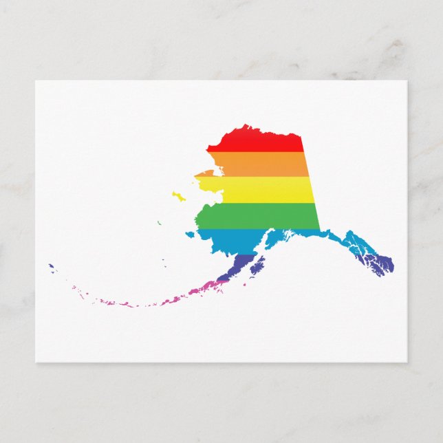 Alaska pride. vykort (Framsida)