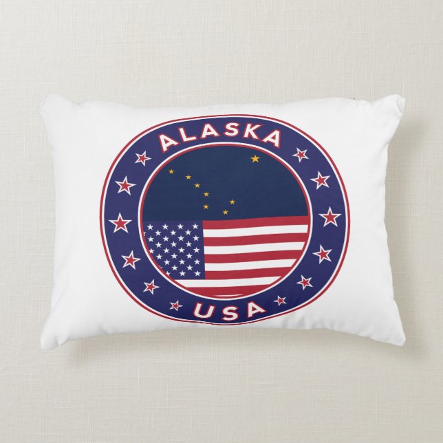Alaska Prydnadskudde (Framsidan)