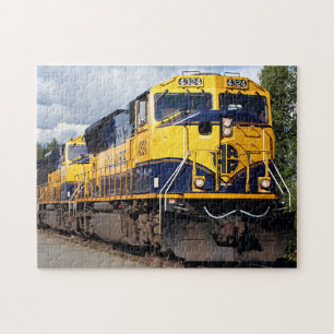 Alaska Railroad motor locomotive Pussel