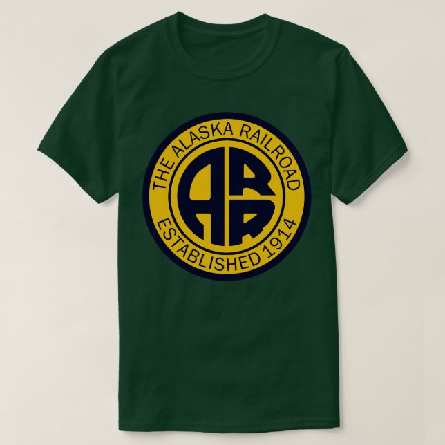 Alaska Railroad TShirt T Shirt (Design framsida)