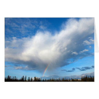 Alaska Rainbow Hälsningskort
