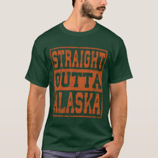 Alaska Raka ur Alaska Vintage tjej T Shirt
