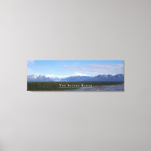 Alaska Range Ligcape Stretched Kanvastryck