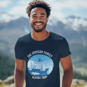 Alaska Resa Blue Glacier Customized T Shirt