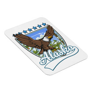 Alaska Resa Plåster Magnet