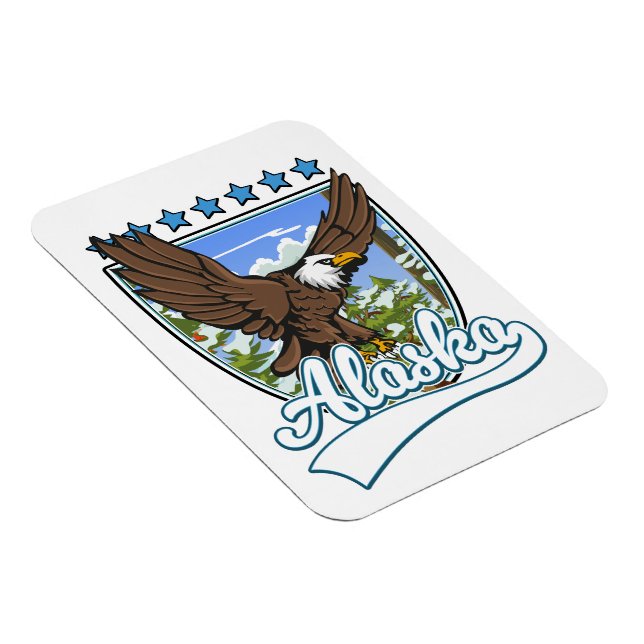 Alaska Resa Plåster Magnet (Högersidan)