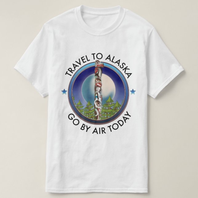 Alaska reslogotyp t shirt (Design framsida)