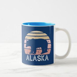 Alaska Retro Bear Två-Tonad Mugg