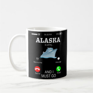 Alaska ropar efter vaccinering kaffemugg