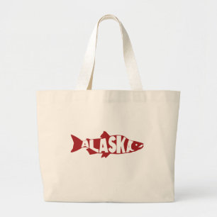 Alaska Salmon Jumbo Tygkasse