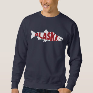 Alaska Salmon Lång Ärmad Tröja