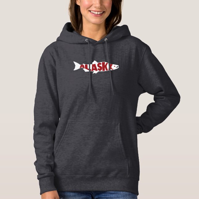 Alaska Salmon T Shirt (Framsida)