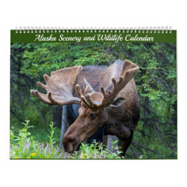Alaska Scenery and Wildlife Calendar Kalender