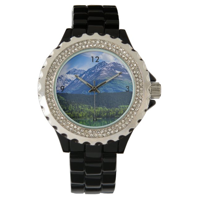 Alaska Scenia Byway Mountain Armbandsur (Framsida)