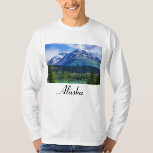 Alaska Scenia Byway Mountain T Shirt