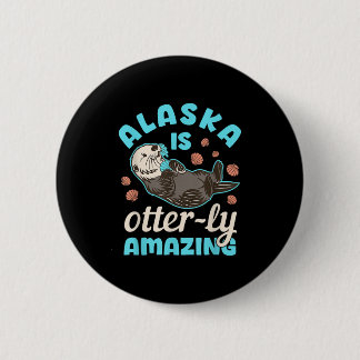 Alaska Sea Otter Vacation Souvenir Knapp