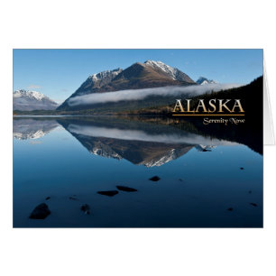 Alaska Serenity Now Hälsningskort