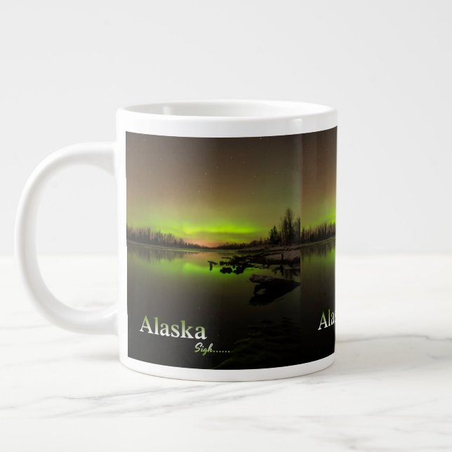 Alaska Sigh... Jumbo Mugg (Vänster)