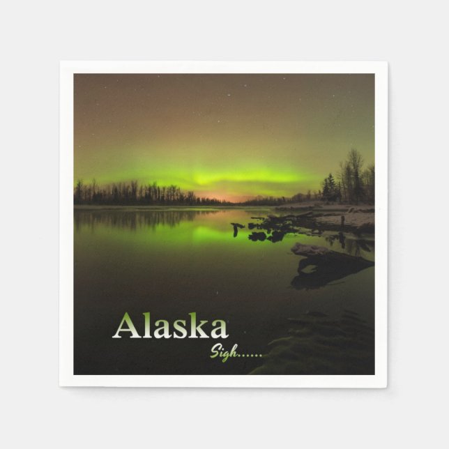 Alaska Sigh... Pappersservett (Framsidan)