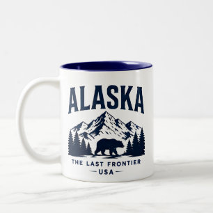 Alaska Sista Frontier Äventyr Två-Tonad Mugg