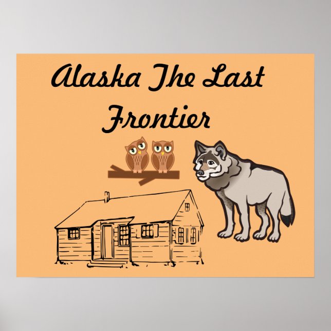 Alaska Sista Gränslandet Poster (Framsidan)