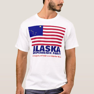 ALASKA SJÄLVSTÄNDIGHETPARTY TEE SHIRT