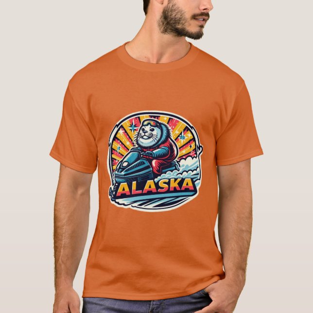 ALASKA SLUAL FRONTIER T SHIRT (Framsida)