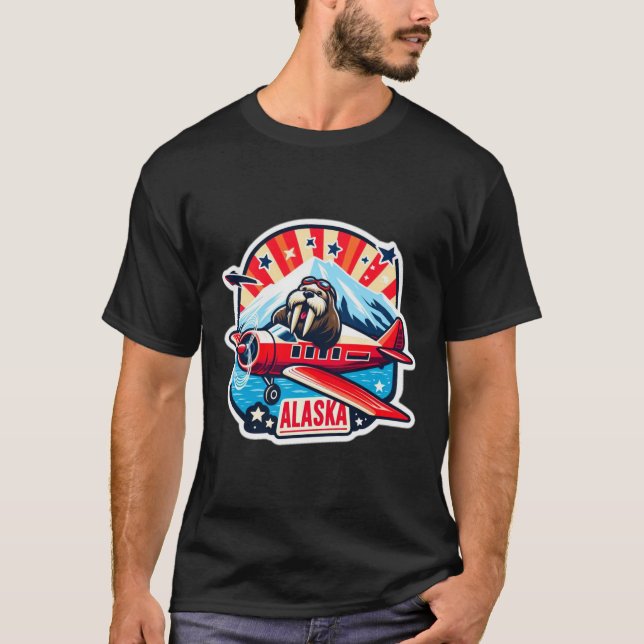 ALASKA SLUTFRONTIER 4 T SHIRT (Framsida)
