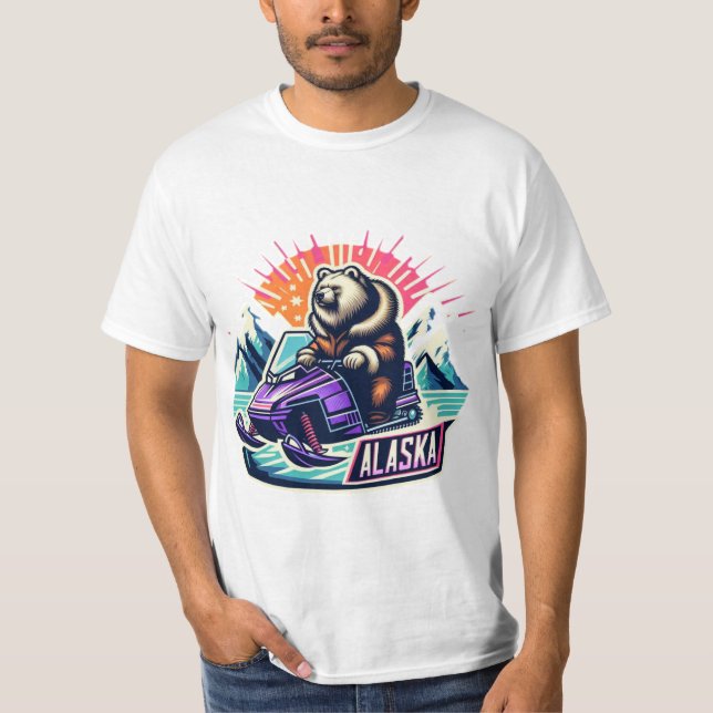 ALASKA SLUTFRONTIER 6 T SHIRT (Framsida)