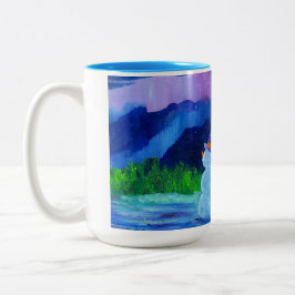 Alaska Snögubbe 2 ton 15 oz kaffe mugg