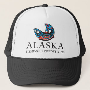 Alaska som fiskar expeditioner - truckerkeps