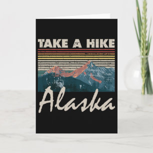 Alaska Souvenir Vandring Ta En Promenad Vintage So Kort