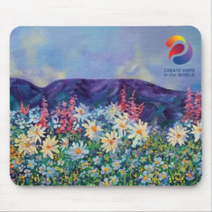 Alaska sov dam _rotary Mousepad Musmatta