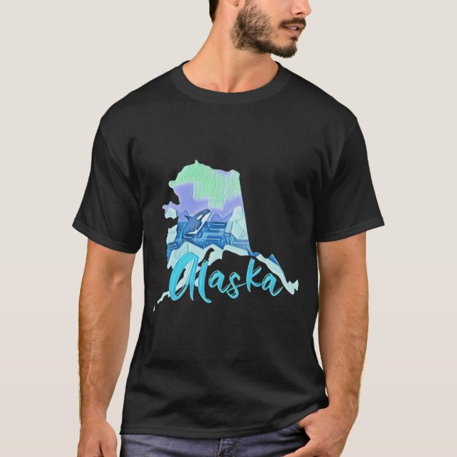 Alaska State 5 T Shirt (Framsida)