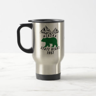 Alaska State Bears 1957 Retro Black Design Resemugg