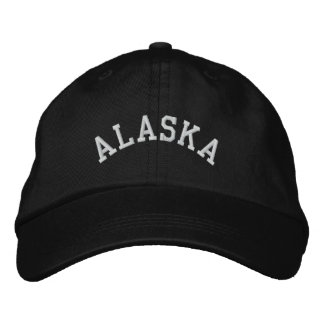 Alaska State Embroized Broderad Keps