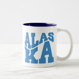 Alaska - State Pride Två-Tonad Mugg