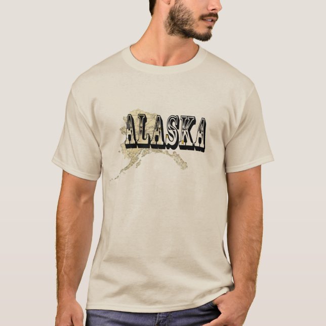 Alaska State T-Shirt (Framsida)