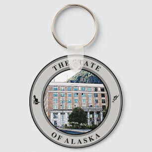 Alaska-staten Huvudstad Nyckelring